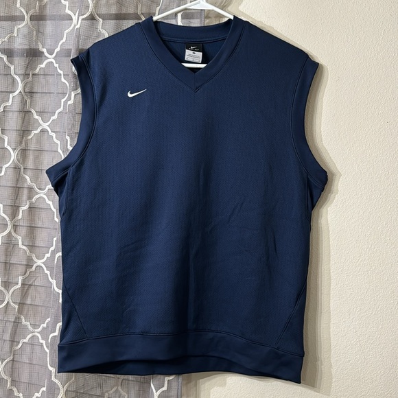 Nike Other - Nike Navy Vest Dri-Fit  size Medium